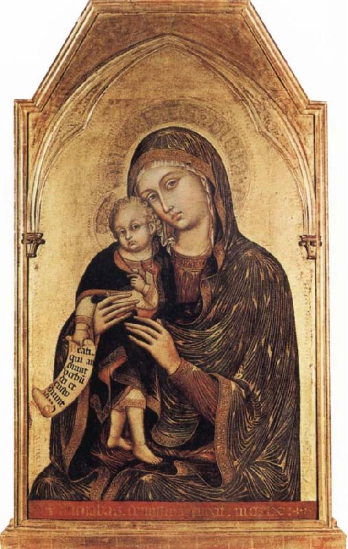 Barnaba Da Modena Madonna and Child oil painting image
